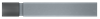 0.375 in. (3/8) Brazed Insert Width x 0.3750 in. (3/8) Shank Height x 2.50 in. (2-1/2) Overall Length Carbide Tipped C Style 