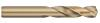 0.1540 in. Drill Diameter x 1.0000 in. (1) Flute Length 2 Flute Type J Gold Oxide Coated Cobalt Stub Length Drill