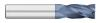 0.0313 in. Cutter Diameter x 0.1250 in. (1/8) Length of Cut 4 Flute AlTiN Coated Carbide Square Endmill