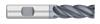 0.5000 in. (1/2) Cutter Diameter x 1.0000 in. (1) Length of Cut 4 Flute ALCRO-Max Coated Carbide Variable Index Square Endmil