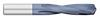 0.1540 in. Drill Diameter x 0.8750 in. (7/8) Flute Length 2 Flute AlTiN Coated Carbide Stub Length Drill