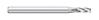 0.0440 in. Cutter Diameter x 0.1320 in. Length of Cut 4 Flute Carbide Square Micro Endmill