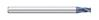 0.0400 in. Cutter Diameter x 0.0600 in. Length of Cut 4 Flute AlTiN Coated Carbide Square Micro Endmill