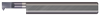 0.2020 in. Min Bore Dia. x 1.000 in. (1) Max Bore Depth x 0.0460 in. Tooth Width x 0.0400 in. Projection x 0.2500 in. (1/4) S