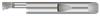 0.1100 in. (2.8 mm) Min Bore Diameter x 0.250 in. (1/4) Max Bore Depth x 0.0169 in. Projection x 0.1875 in. (3/16) Shank Diam