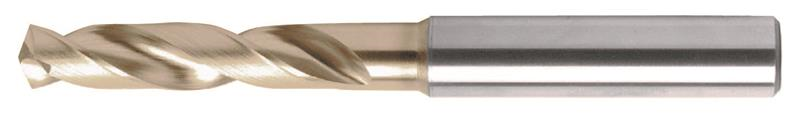 5.59MM Diameter SG (TiN+TiCN) Coated 135° POWDERED HSCO Screw Machine Drill 